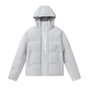 Trapstar Hyperdrive Puffer Jacket Light Grey